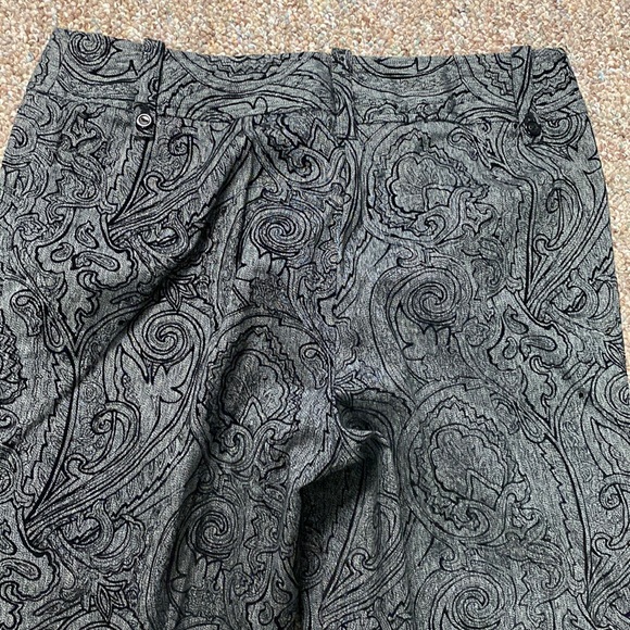 Bamboo Traders black straight legs pants-size 8 - Picture 6 of 8